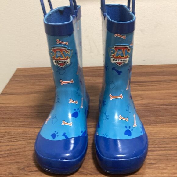 Paw Patrol Toddler Boys Waterproof Boots for Rainy Days. Size 11-12. - Picture 2 of 7